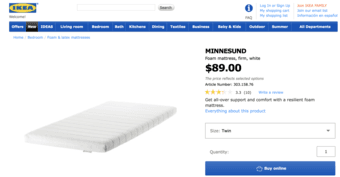 IKEA Bed [mattress + foundation],IKEA Chair, KEA Bookshelf, 4ft Table 1