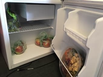 Selling Haier mini fridge 2