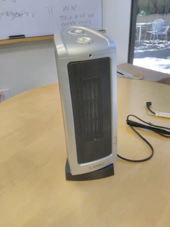 Oscillating Ceramic Tower Heater, 16-Inch 1