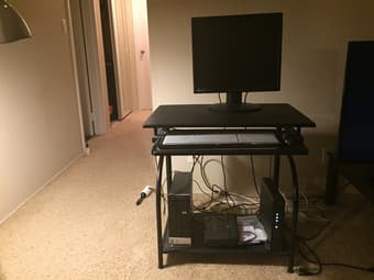 Desktop computer table 1