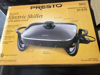 Toaster, rice cooker, skillet, blender - $10 3