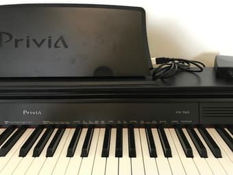 Like New Casio Privia PX-760 Digital Piano Black 2