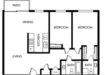 Sublease: Mountain View 2b2b, flexible terms 1