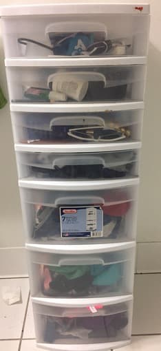 Storage drawers 1