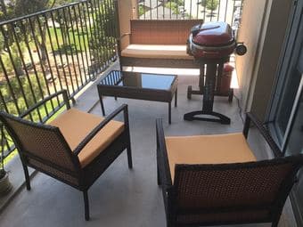 OUTDOOR PATIO (set of chairs and table) 2