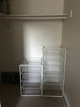 Lamps, closet organizers, tv stand MUST GO SOON 1