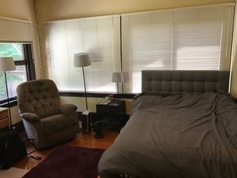 Furnished large room in downtown Palo Alto, 7/15-8/31, $1050/mo 1