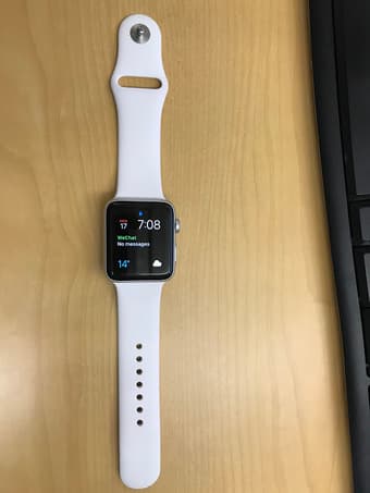 Apple Watch Series 2 42mm White Sport Band - $280 1
