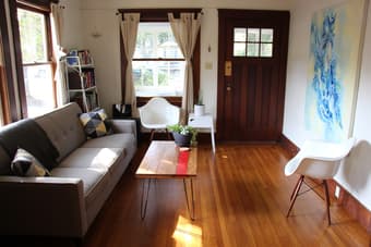 1BR in our delightful 2BR house in Palo Alto, a short walk to Stanford 2