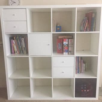 Shelf unit with 4 inserts IKEA 1