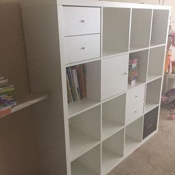 Shelf unit with 4 inserts IKEA 2