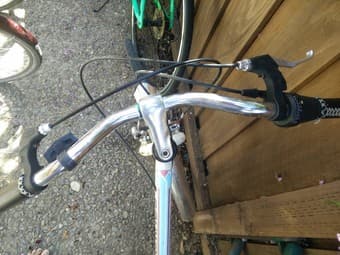 White Schwinn Bike 2