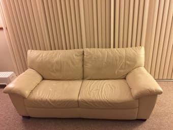 IKEA VRETA Sofa (Ivory) 2
