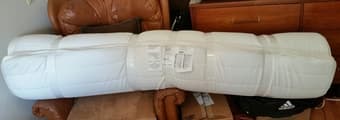 Ikea Tafjord memory foam mattress topper (king size, used) 1
