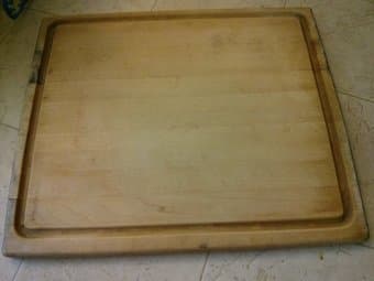 Wood cutting board 1