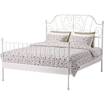 LEIRVIK Bed frame and sultan florvag mattress 1