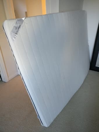 LEIRVIK Bed frame and sultan florvag mattress 2