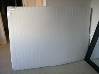 LEIRVIK Bed frame and sultan florvag mattress 3