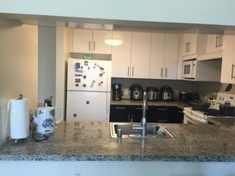 Furnished1BR/1BA in New 2BR/2BA apartment  near Stanford campus 1