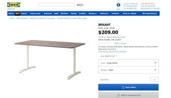 GREAT VALUE! Writing/computer desk (new very clean high quality) 2