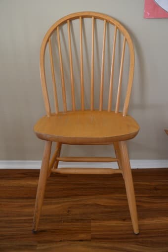 Dining table + 6 chairs - solid wood 2