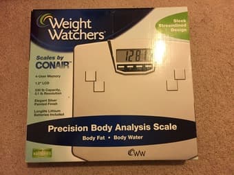 Weight Watchers Scales by Conair, Body Analysis Precision Scale 1