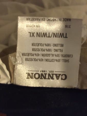 Bed spread TWIN/TWIN XL (Cannon) 2