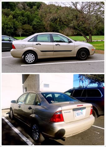 回国卖车：2007 Frod Focus 2.0 S sedan 4D, CLEAN TITLE 109000K miles - $2,90 1