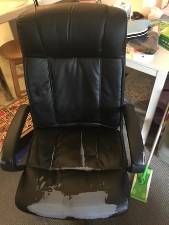 leather adjustable chair 1