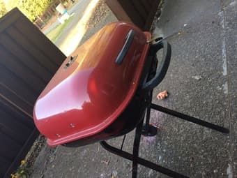 Charcoal Grill wih Coal and Fuel 2