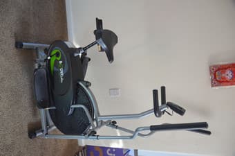 Elliptical Trainer, Dumbbell Set,Multi-Purpose Workout Bar 1