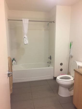 1 room with bathroom in 2B2B On-campus Apartment for rent 9.02-9.30 1