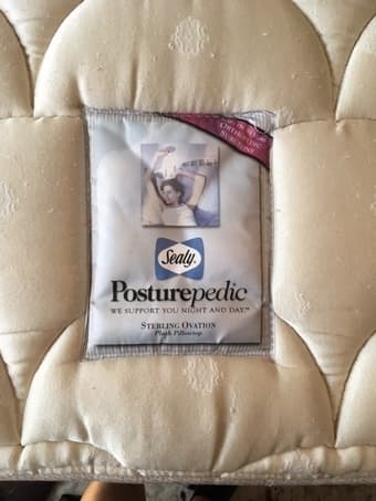 Queen mattress + boxspring for sale 3