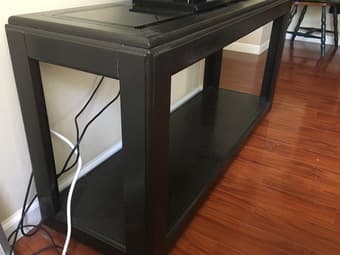 Dark Brown TV Stand 3