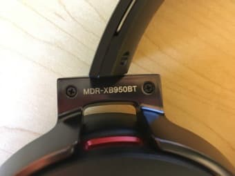 Wireless Headphones: Sony MDRXB950BT/B 3