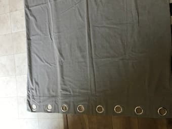 Gray courtains  for bedroom or living room 2