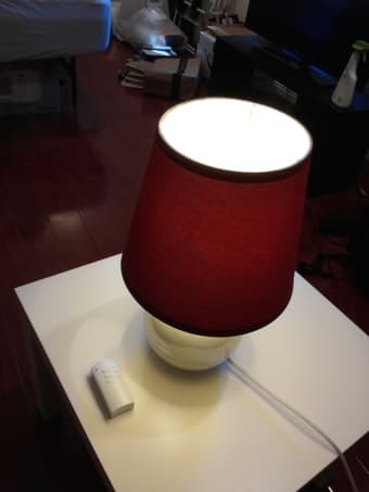 Moving sale (light standing, table, drying rack) 2