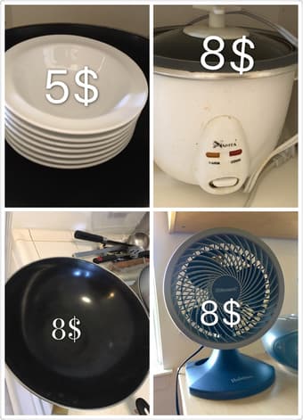 Moving sale fan rice cooker 1