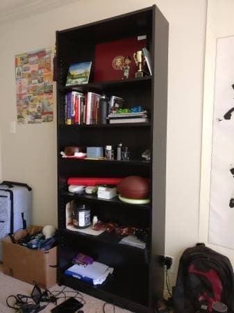 [moving sale] Ikea HEMNES Bookcase (palo alto) 1