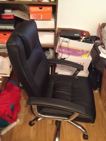 Executive chair - black, high back 3