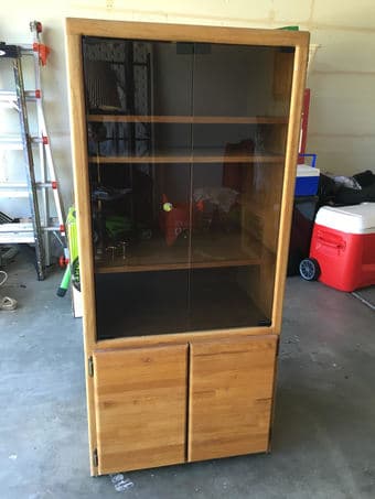 Entertainment cabinet and/or Bookshelf (Cupertino) 1
