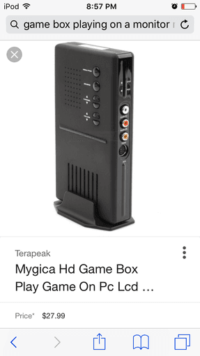 Mygica Hd Game Box Play Game On Pc Lcd Monitor Watch Video On Pc 1920 1