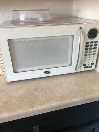 Microwave and mini fridge for sale 2