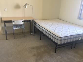 Deluxe Bed Frame+ Queen Mattress 1