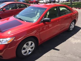 2009 Toyota Camry, Red, Brand new tires 1