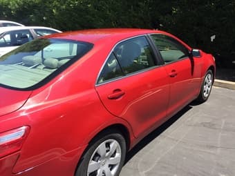 2009 Toyota Camry, Red, Brand new tires 2