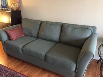 Mid Century Modern And Comfortable Sofa - $180 OBO 1