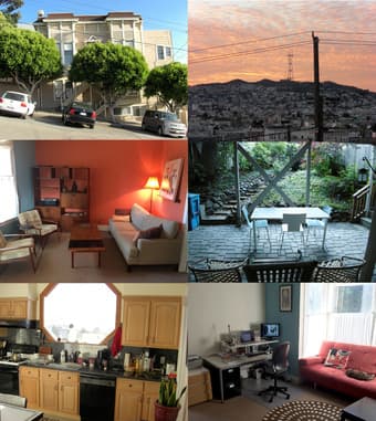 Private bedroom + shared house rental in San Francisco near CalTrain 1
