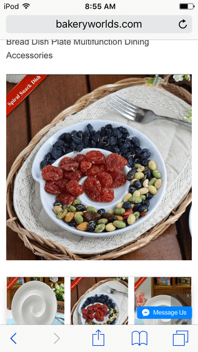 CERAMIC SERVING TRAYS 2