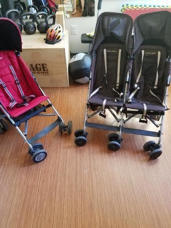 MacLaren Umbrella Single & Double Strollers; Door Jumper; Baby Carrier 1